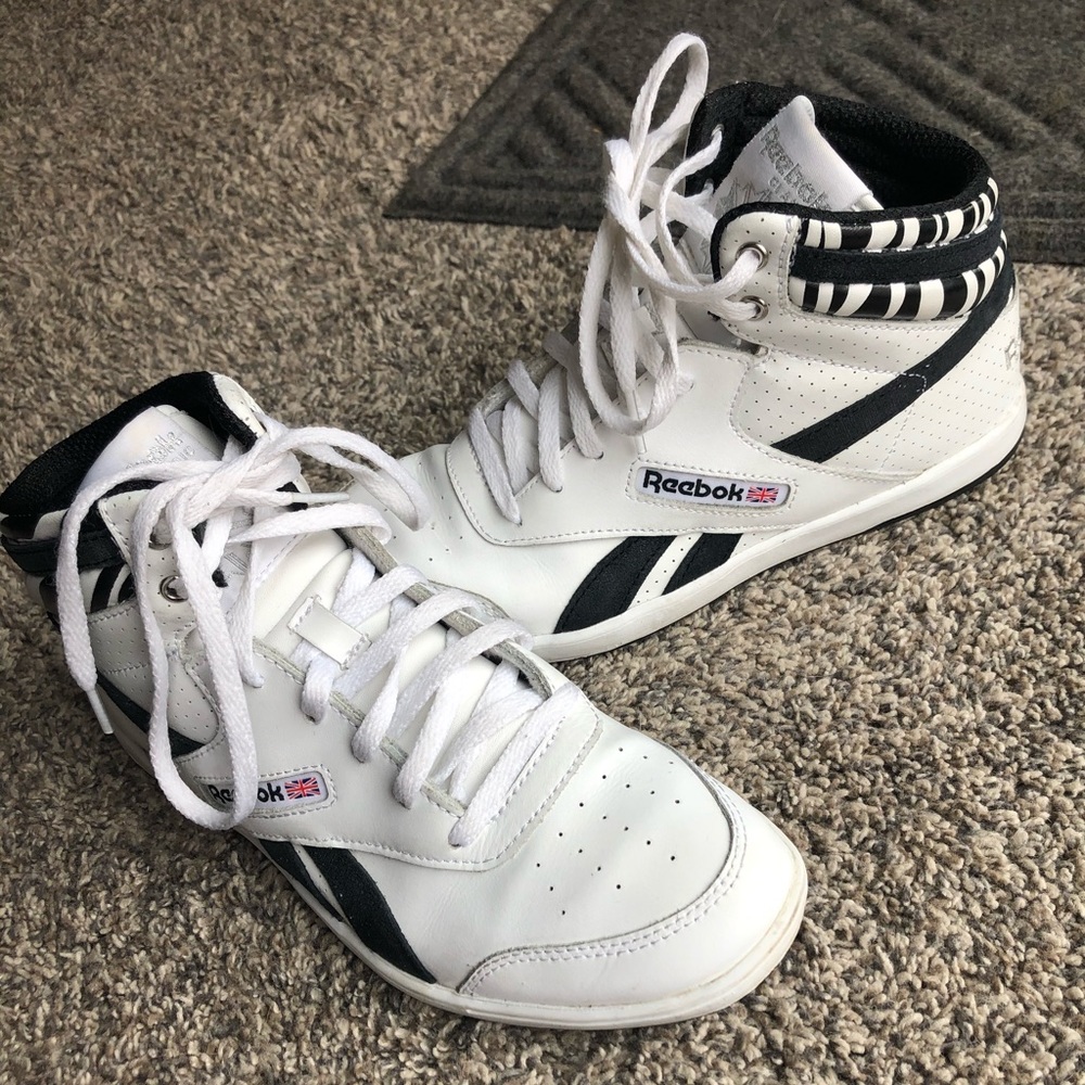 Reebok classic fun high tops!